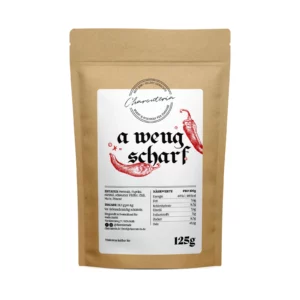 Gewürzmischung "a weng scharf" (125 g)