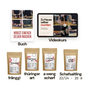 Wurst selber machen Starterset (inkl. Schafsaitling)